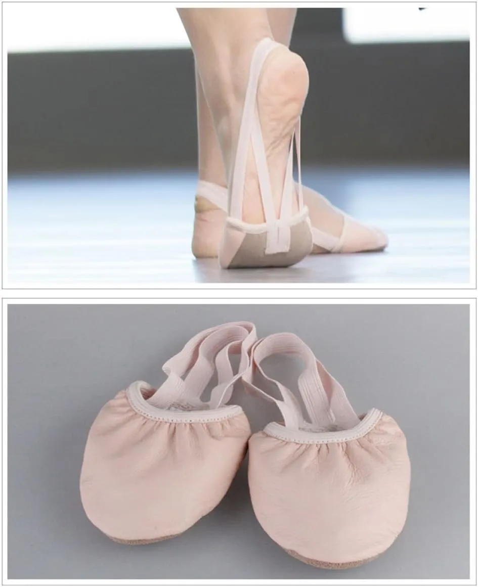 1 Pair Dancing Shoes Flat Shoes Ballet Flat Slippers Flat Dress Shoes Pirouette Dance Shoes Turning Jazz Shoes Womens Ballet Practice Shoes Toes Shoes