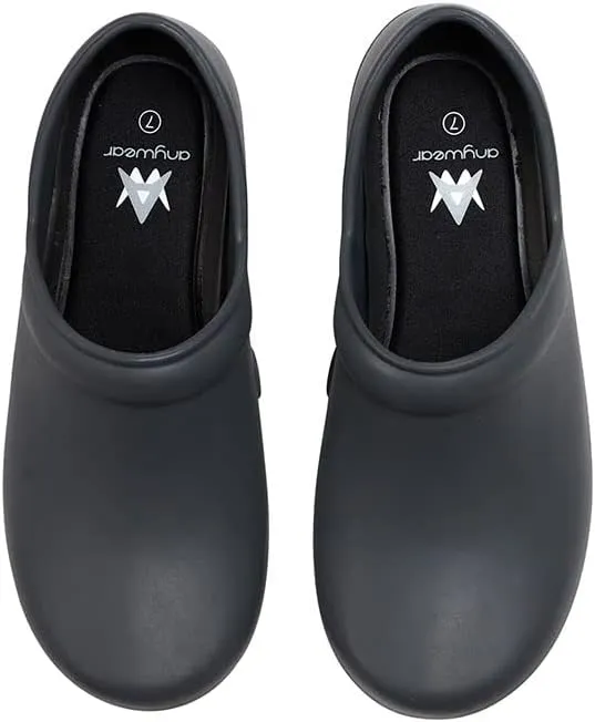 Anywear Guardian Angel Slip-On Nursing Clogs for Women and Men - Lightweight, Water-Resistant Non-Slip Work Shoes with Exceptional EVA Cushioning
