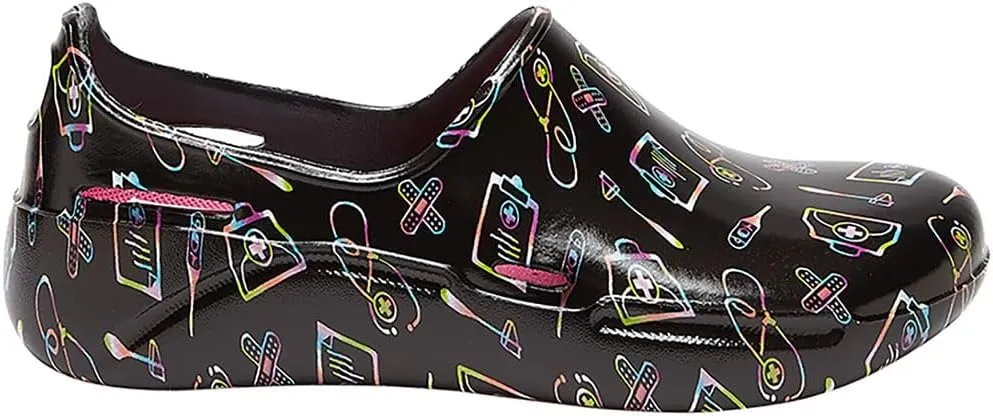 Anywear Streak Non-Slip Work Shoes for Men and Women - Lightweight Oil- and Water-Resistant Work and Nursing Shoes with Exceptional EVA Cushioning