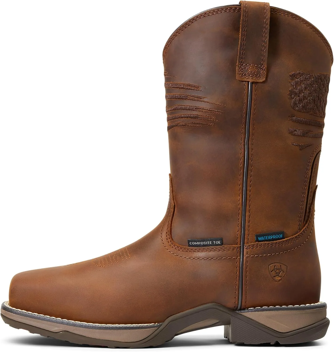 Ariat Women's Anthem Patriot Waterproof Composite Toe Work Boot