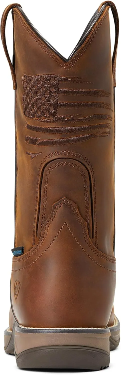 Ariat Women's Anthem Patriot Waterproof Composite Toe Work Boot