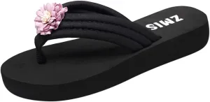 Beach Comfortable Sandals Women Summer Walking Arch Support Orthopedic Casual Adjustable Slide Outdoor Platform Flip Flops Lightweight Hiking
