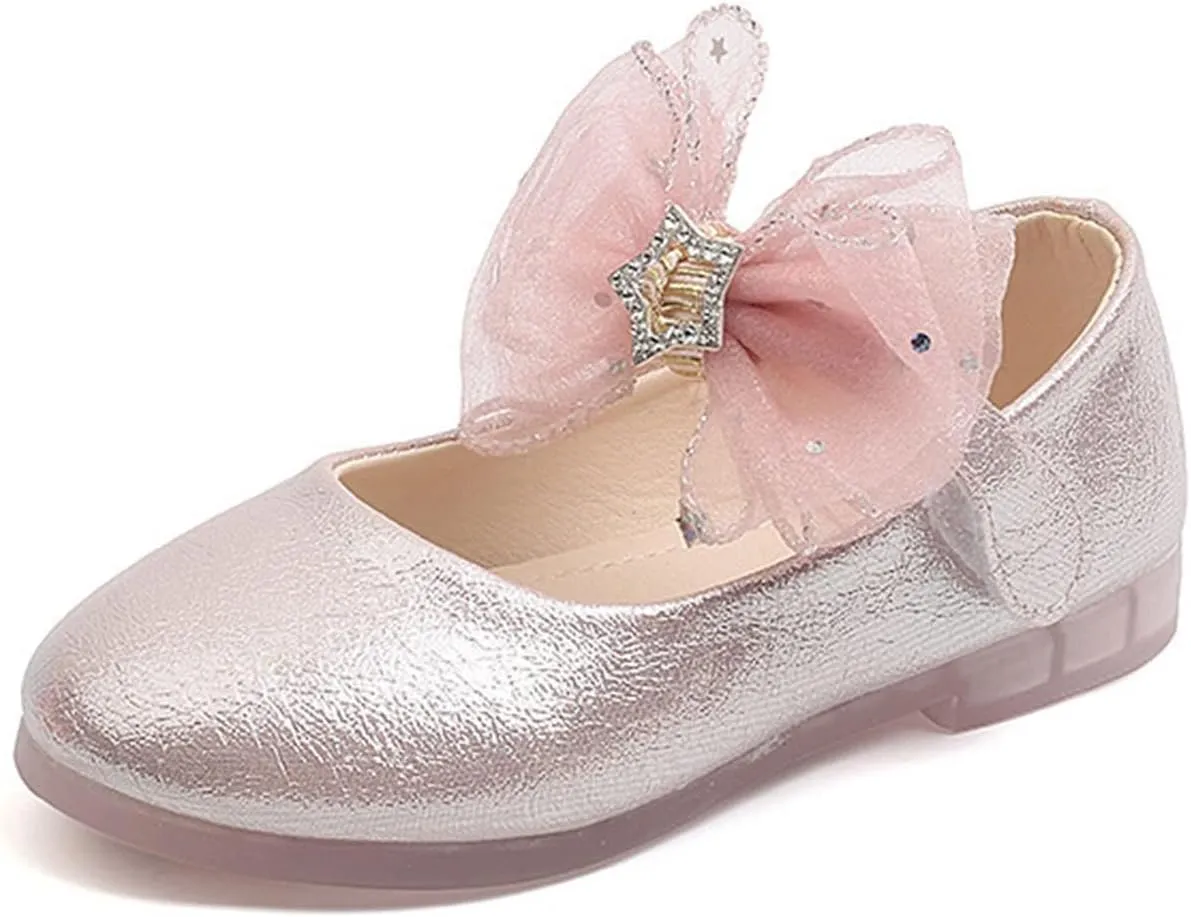 Big Girl Shoes Infant Kids Baby Girls Shoes for Girls Bow Children's Shoes Wide Toddler Shoes Girls