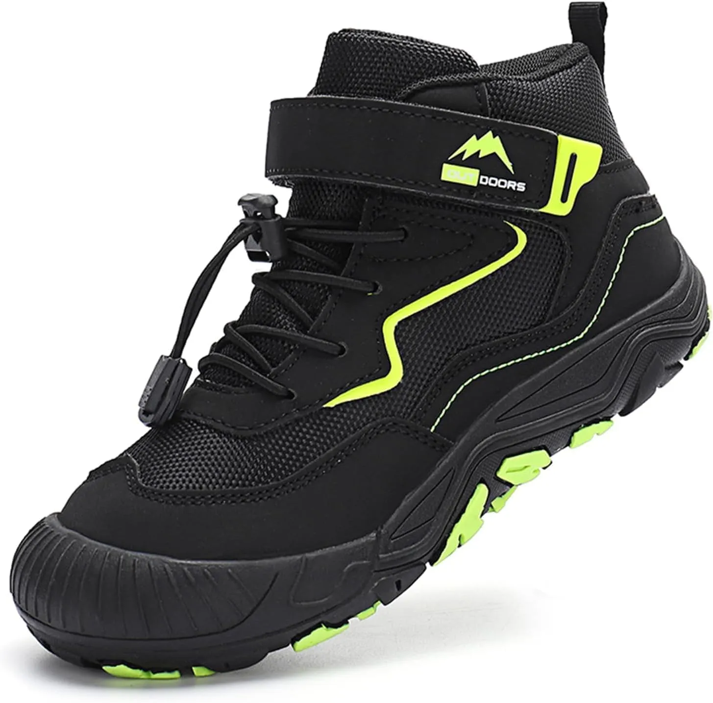 Boys Hiking Boots Outdoor High Top Boys Girls Outdoor Walking Climbing Sneaker Comfortable Adventure Trekking Shoes