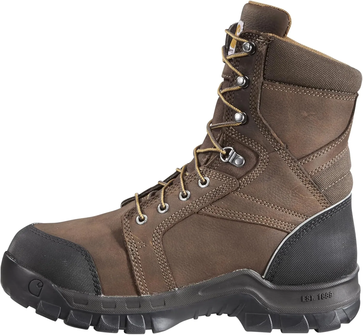 Carhartt 8" Men's Waterproof Composite Toe Internal Metatarsal Guard CMF8720 Work Boot