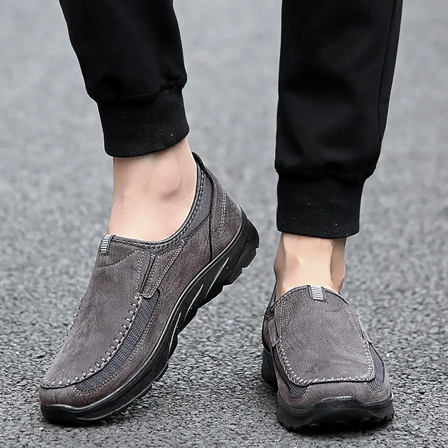 Casual Shoes for Men Leather Sports Shoes Trendy Design for Active Lifestyles Sneakers Odor Eliminator for Men