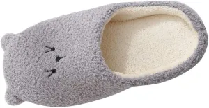 Cat House Slippers for Women Indoor Warm Shoes Winter Slippers for Women with Arch Support Funny Slippers for Men Indoor Outdoor Solar Christmas Lights Outdoor Waterproof Gifts for Husband 2023