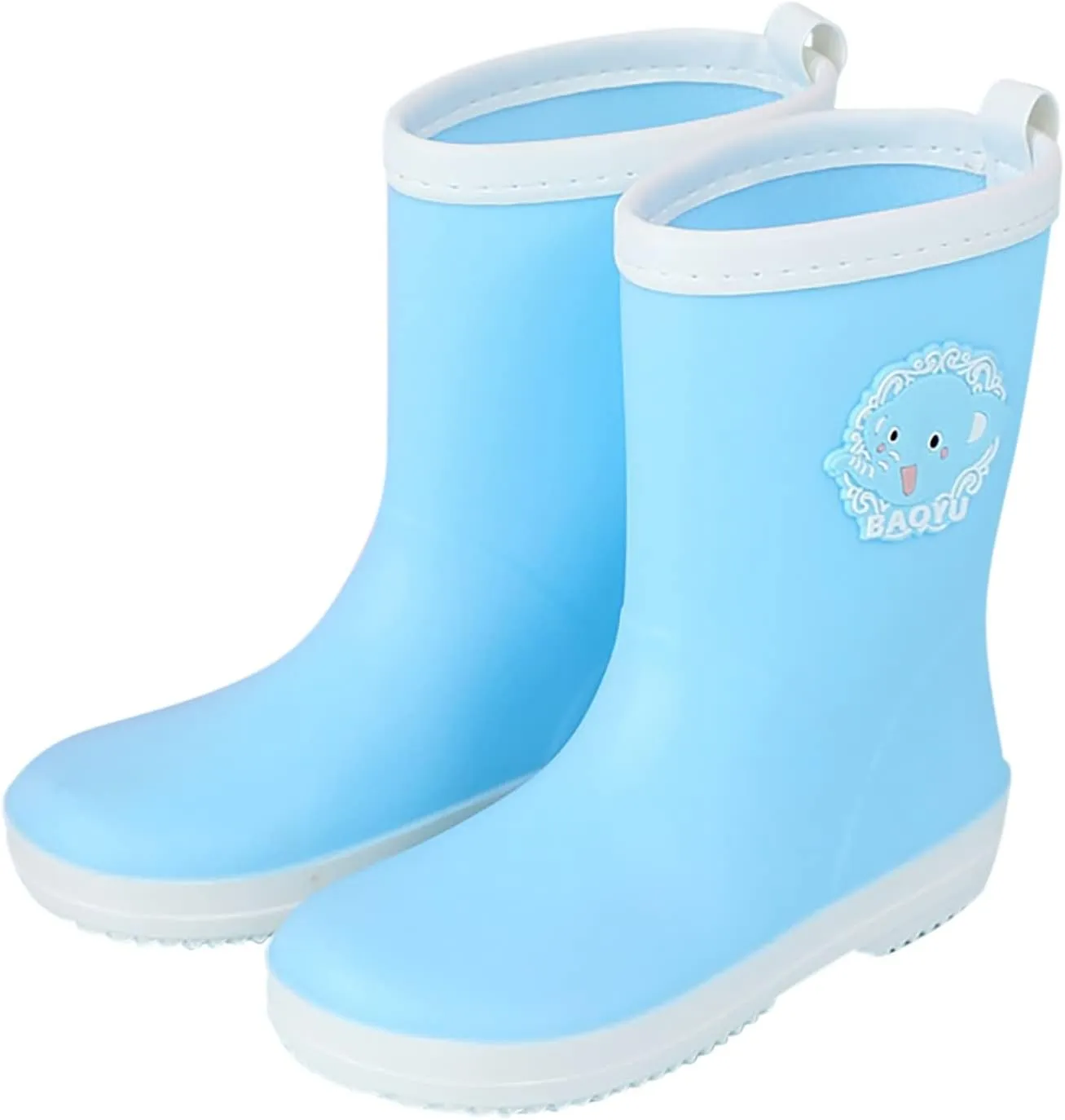 Creative Children Rain Boots Comfortable Wrapped Cartoon Removble Interior Design Children Rain Toddler Girl Dress Boots