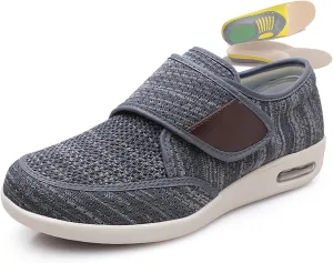 Diabetic Shoes with Plantar Fasciitis Men's Extra Wide Fitting Orthopedic Shoes