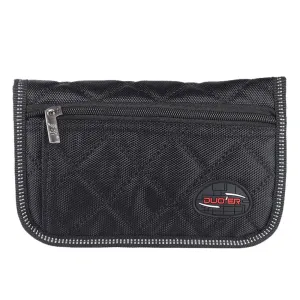 Durable Trombone Euphonium Trumpet Mouthpiece Pouch Bag with 4 Soft Compartments Black Woodwind Instrument Parts