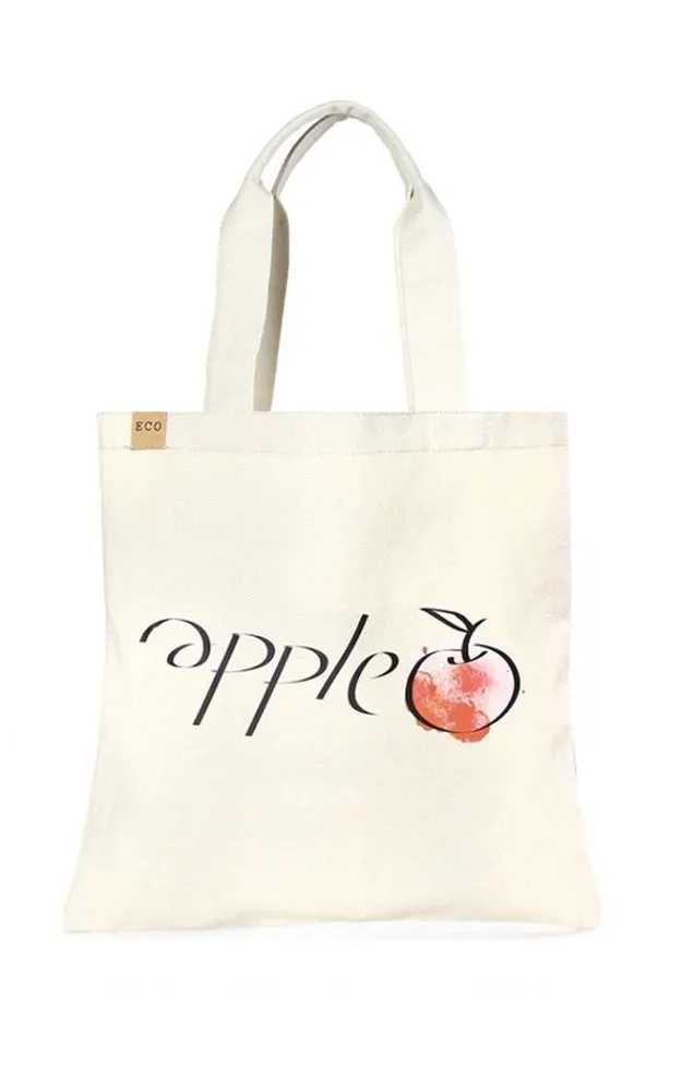 ECO152 Apple Canvas Eco Bag