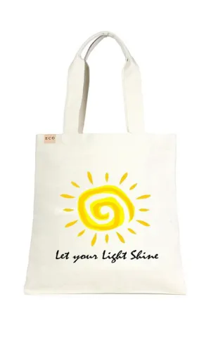 ECO233 Let You Light Shine Canvas Eco Bag