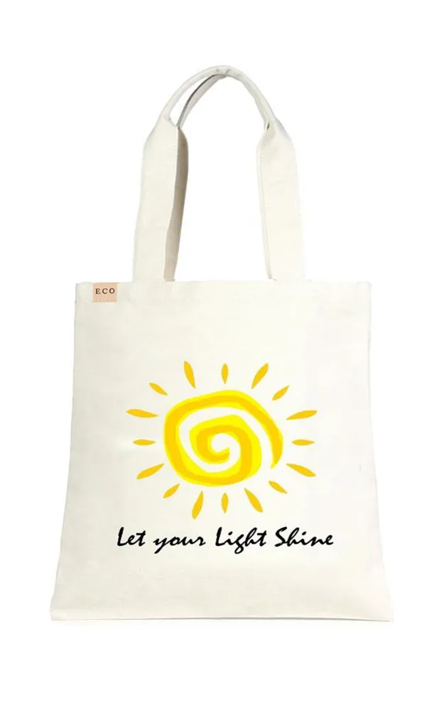 ECO233 Let You Light Shine Canvas Eco Bag