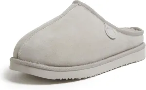 Fireside by Dearfoams Men's Grafton Shearling Indoor/Outdoor Clog Slipper