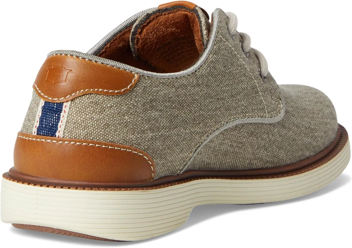 Florsheim Boy's Highland Canvas Plain Toe Oxford Jr. (Toddler/Little Kid/Big Kid)