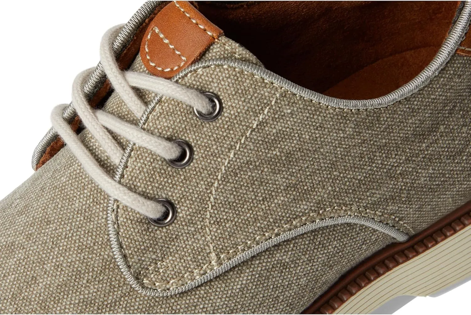 Florsheim Boy's Highland Canvas Plain Toe Oxford Jr. (Toddler/Little Kid/Big Kid)
