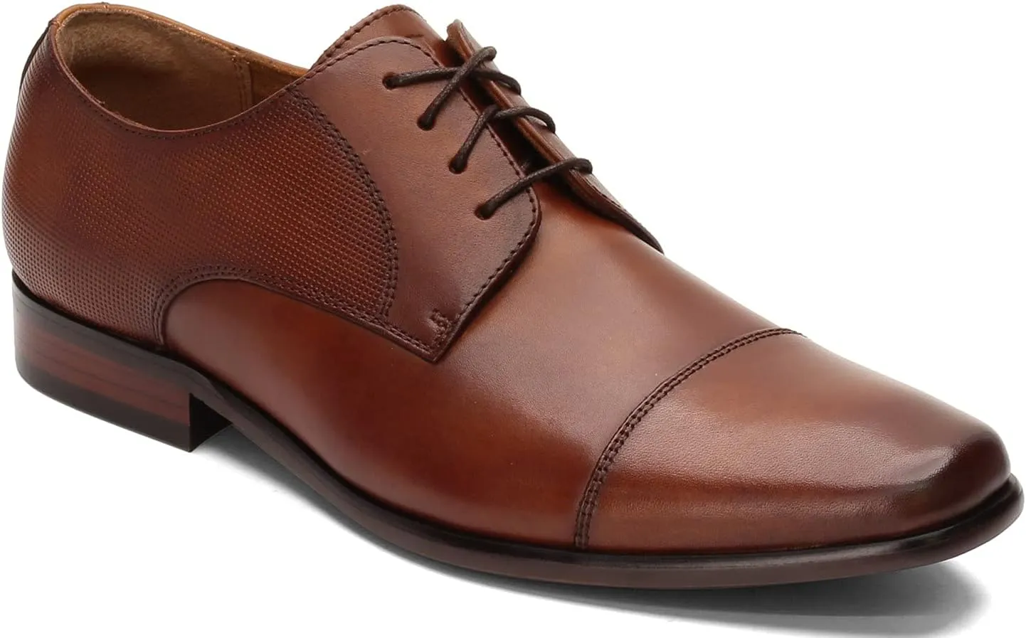Florsheim Men's Scottsdale Cap Toe Oxford, Cognac, 9.5