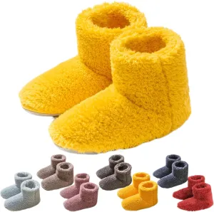 Giltpeak Boot Slippers for Women Indoor, Slipper Socks for Women, House Booties, Cozy Warm Lined Slippers for Non-Slip Indoor Slippers