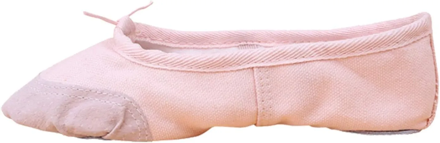Girls Ballet Shoes Basic Dance Slippers Toddler Kids Simple Drawstring Bowknot Dancing Performance Practice Shoes