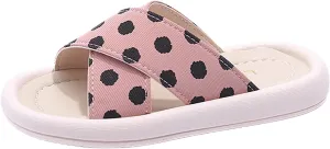 Girls Sandals Children Polka Dot Shoes Strap Beach Shoes One Slippers Toddler Girls Slippers Size 13