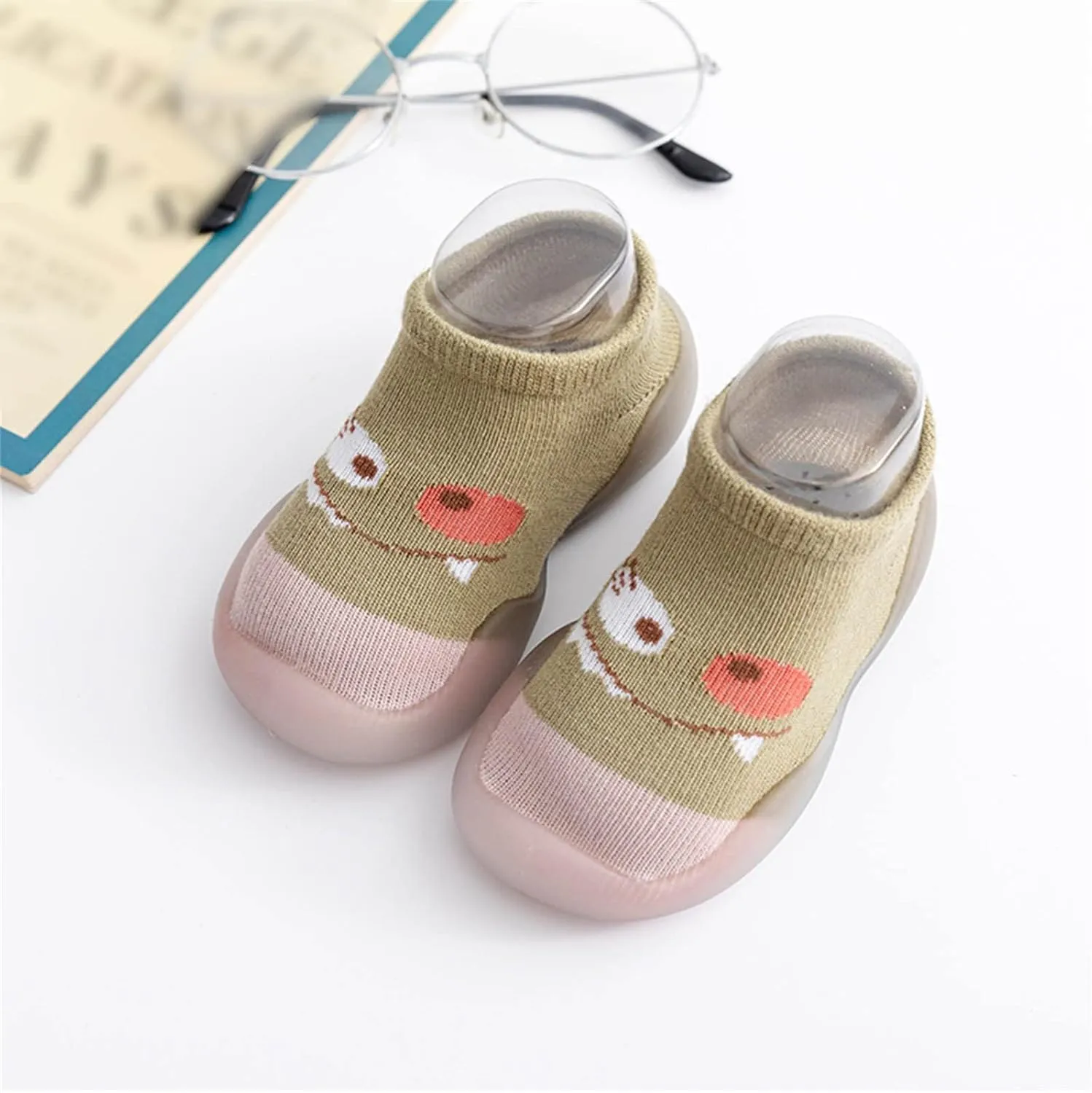 Girls Shoes Size,Newborn Shoes for Girls Sock Shoes Non-Slip Prewalker Shoes Breathable Home Girls Shoes 0-3 Years