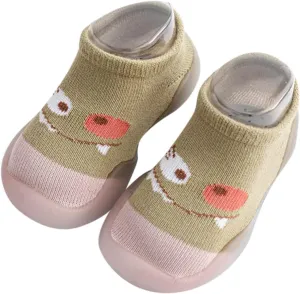 Girls Shoes Size,Newborn Shoes for Girls Sock Shoes Non-Slip Prewalker Shoes Breathable Home Girls Shoes 0-3 Years