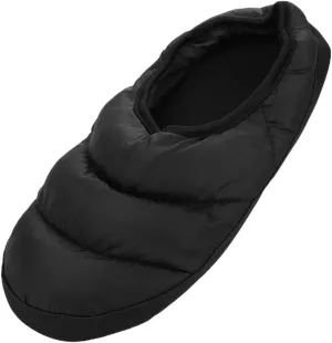 haozaikeji Indoor Down Slippers Winter Warm House Footwear Slip-on Indoor Shoes Camping Slippers for Men Women