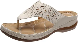 Hiking Sandals Women Comfortable Summer Walking Arch Support Orthopedic Beach Casual Adjustable Slide Outdoor Platform Flip Flops Lightweight