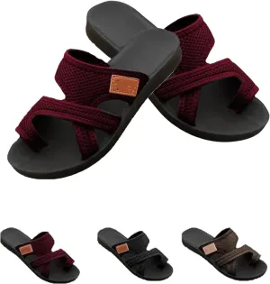 Hollow Mesh Slide Sandals for Women, Breathable Mesh Slide Sandals, Orthopedic Sandals for Women Arch Support
