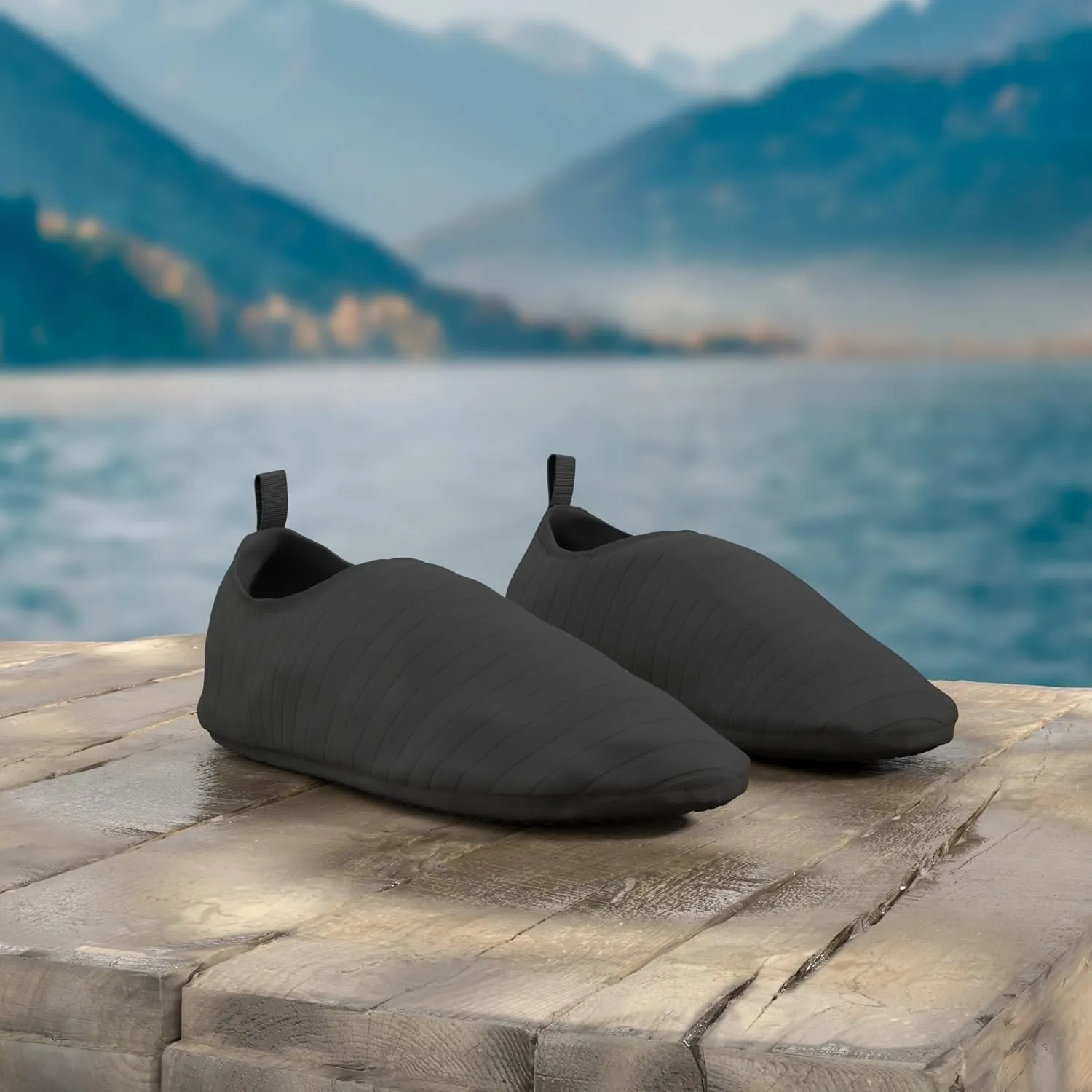 Homitem Water Shoes for Women Men Aqua Socks Swim Beach Pool River Slip-On Barefoot Quick-Dry Vacation Cruise Essentials Accessories for Yoga Kayak Sports
