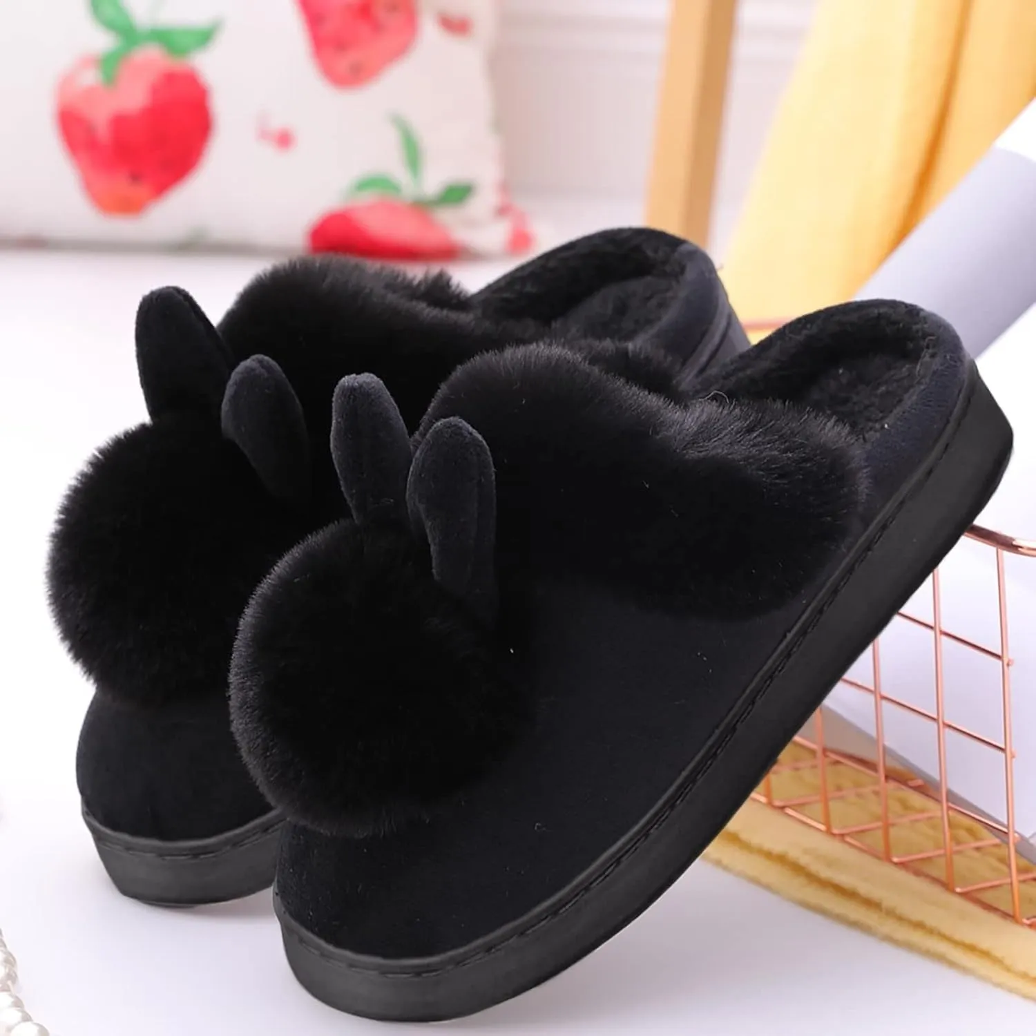 Indoor House Slippers with Arch Support Mens Leather House Slippers Booty Slippers for Women Indoor and Outdoor Spa Slippers for Men Indoor Christmas Sprinkles Gifts for Women 2023