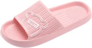 Indoor Slippers Mens Quick Drying Shower Slippers with Open Toe Lightweight Beach Sandals with Drain Holes