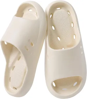 Indoor Slippers Waterproof Flip Flops for Men Shower Shoes for Living Room Pool Beach Spa Public Showers