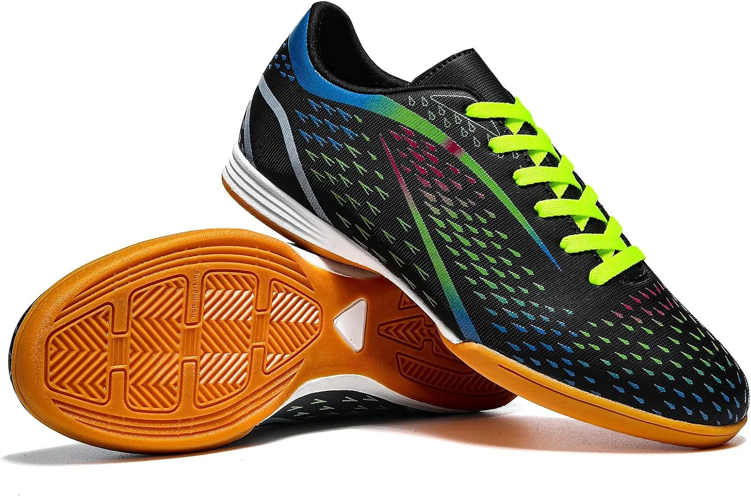 Indoor Soccer Shoes Boys Futsal Shoes for Girls Youth Professional Athletic Soccer Shoe