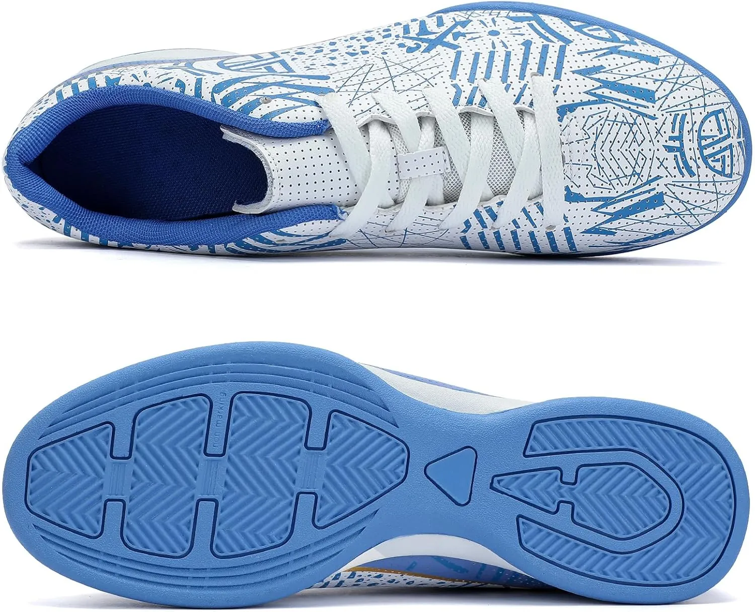Indoor Soccer Shoes Mens Futsal Shoes Youth Indoor Sneakers Football Shoes