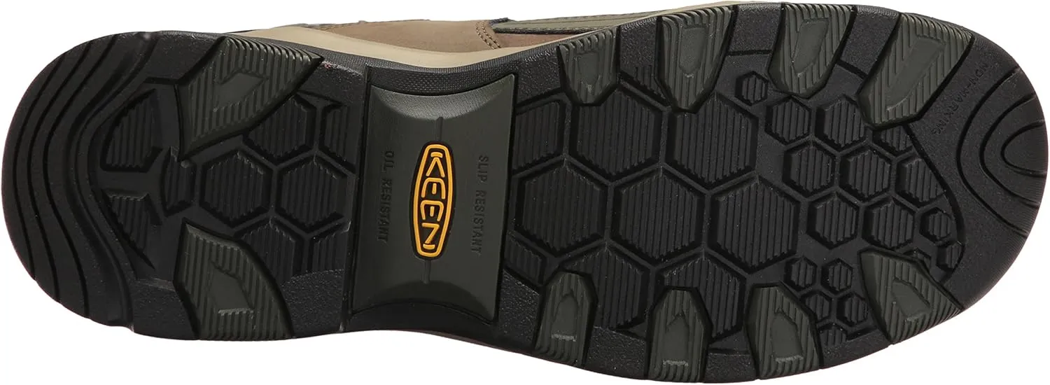 KEEN Utility Men's Davenport Mid Composite Toe Waterproof Work Shoe