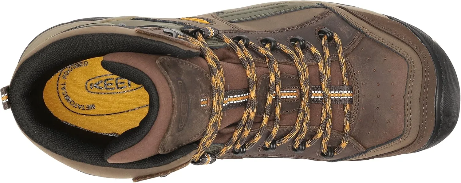 KEEN Utility Men's Davenport Mid Composite Toe Waterproof Work Shoe