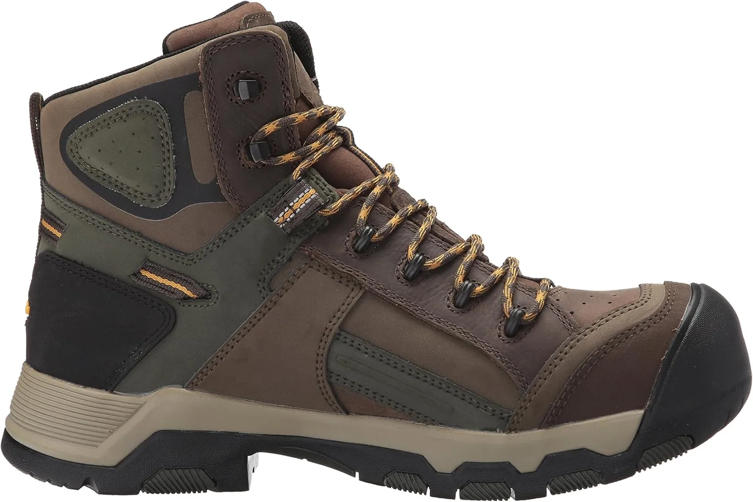 KEEN Utility Men's Davenport Mid Composite Toe Waterproof Work Shoe