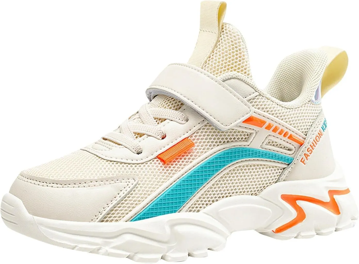 Kids Lightweight Fashion Sneakers Boys Girls Breathable Running Air Cushion Casual Walking Tennis Travel Shoes
