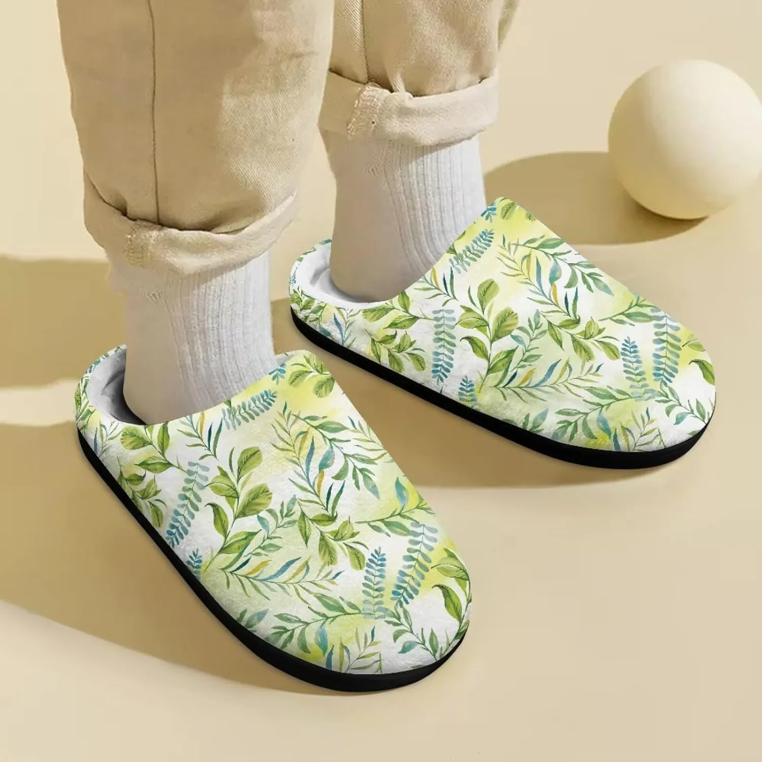 kid's Plush Slippers Slip House Slippers For Indoor Outdoor Customized Cotton Slippers Unisex Cotton Slippers