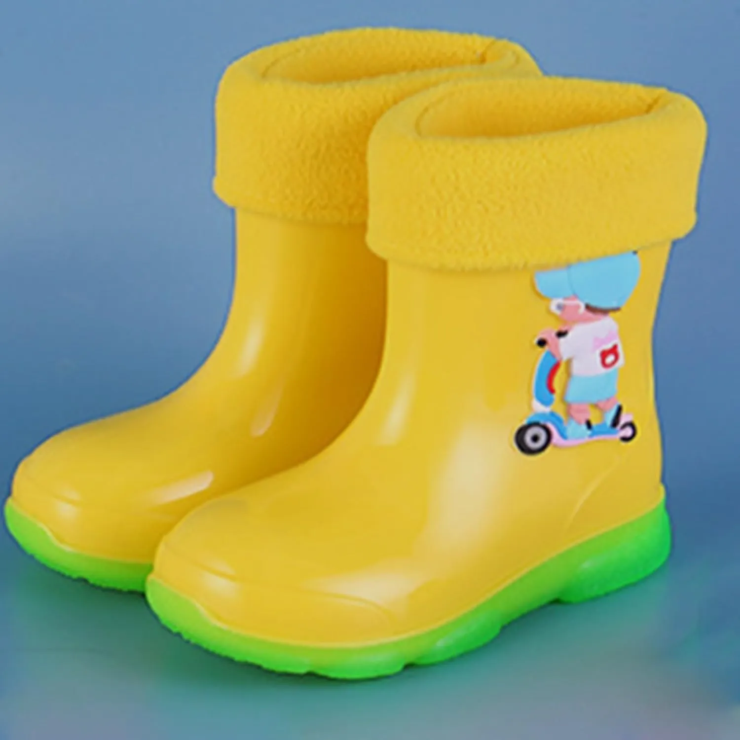 Kids Rain Boots Non Slip Water Shoes Classic Rainboots Non Rain Boots For Kid Rain Boots Toddlers Kids Boots Girls