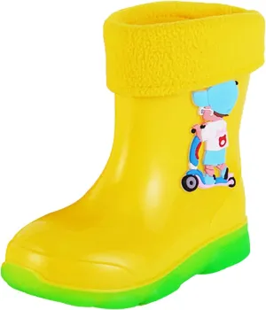 Kids Rain Boots Non Slip Water Shoes Classic Rainboots Non Rain Boots For Kid Rain Boots Toddlers Kids Boots Girls
