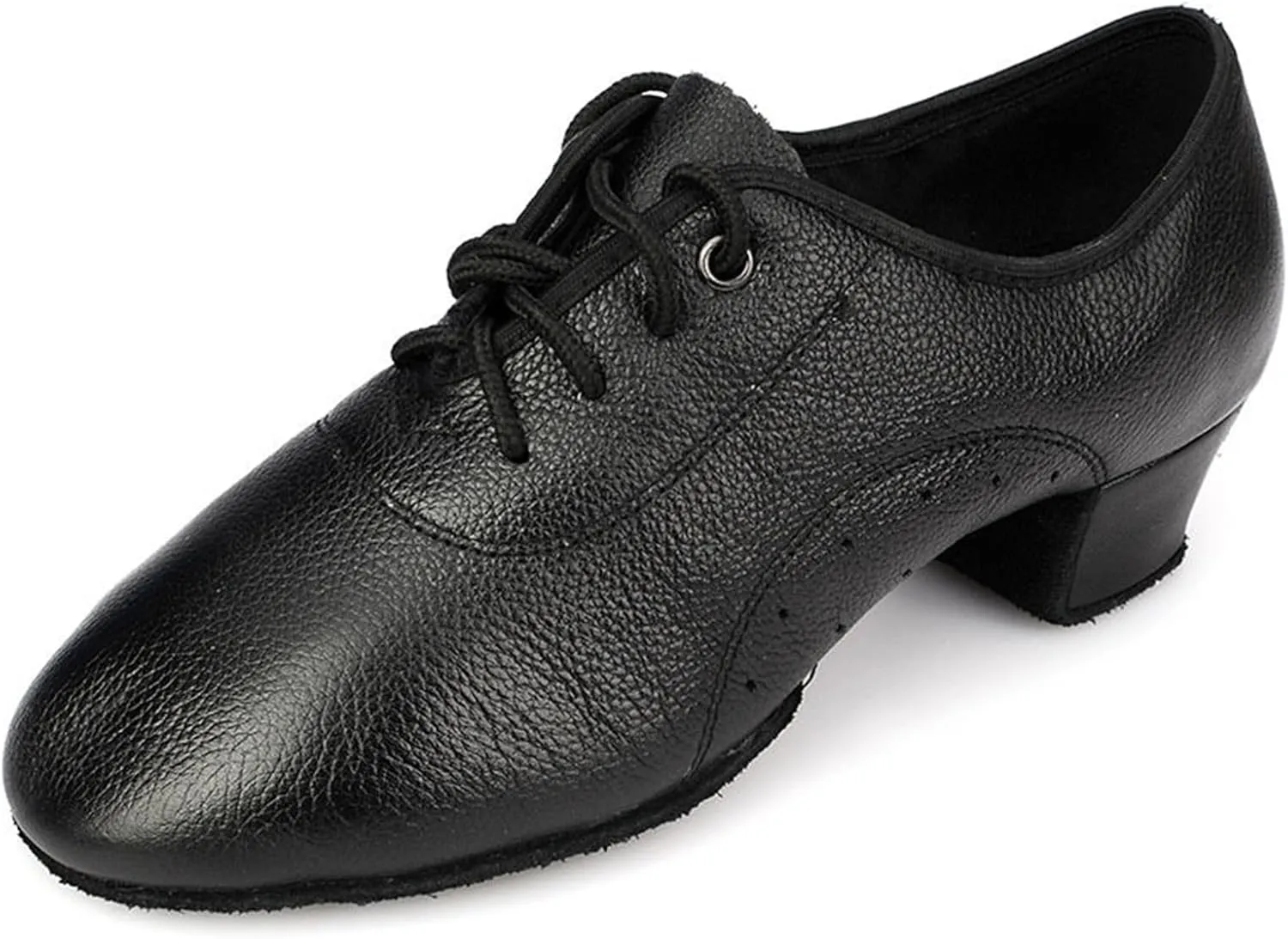 Latin Dance Shoes Man Men's Latin Dance Shoes Ballroom Tango Man Latin Dancing Shoes for Man Boy Shoes Dance Sneaker Jazz Shoes(Indoor Fur Sole,34)