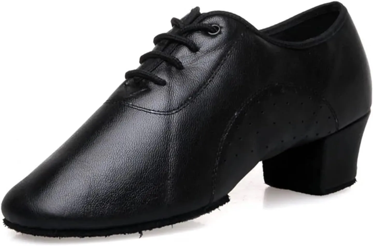 Latin Dance Shoes Man Men's Latin Dance Shoes Ballroom Tango Man Latin Dancing Shoes for Man Boy Shoes Dance Sneaker Jazz Shoes(Indoor Fur Sole,34)