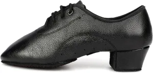 Latin Dance Shoes Man Men's Latin Dance Shoes Ballroom Tango Man Latin Dancing Shoes for Man Boy Shoes Dance Sneaker Jazz Shoes(Indoor Fur Sole,34)