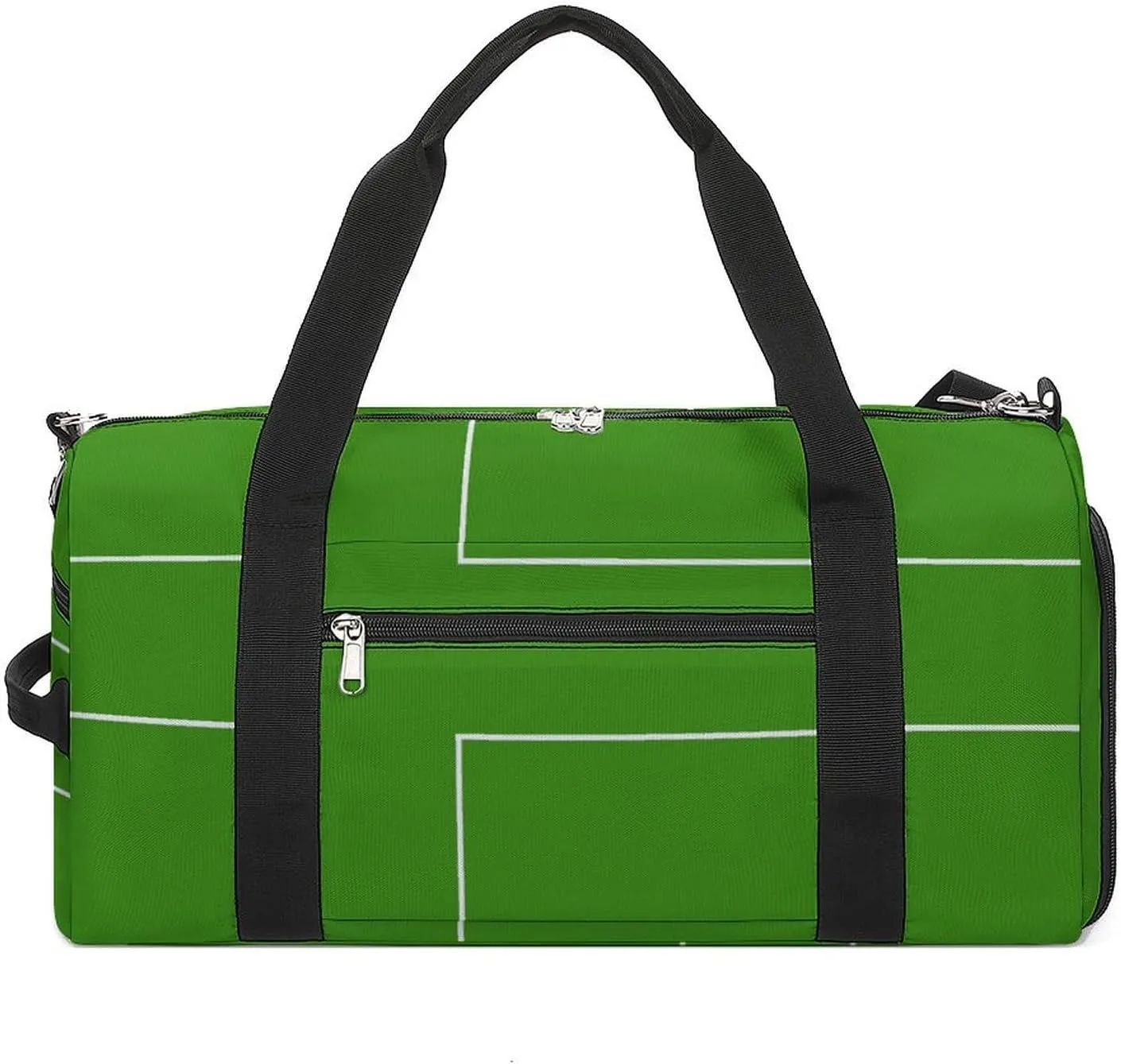 Lightweight Ladonia Flag Duffel Bag for Boys Girls with Shoe Compartment Weekender