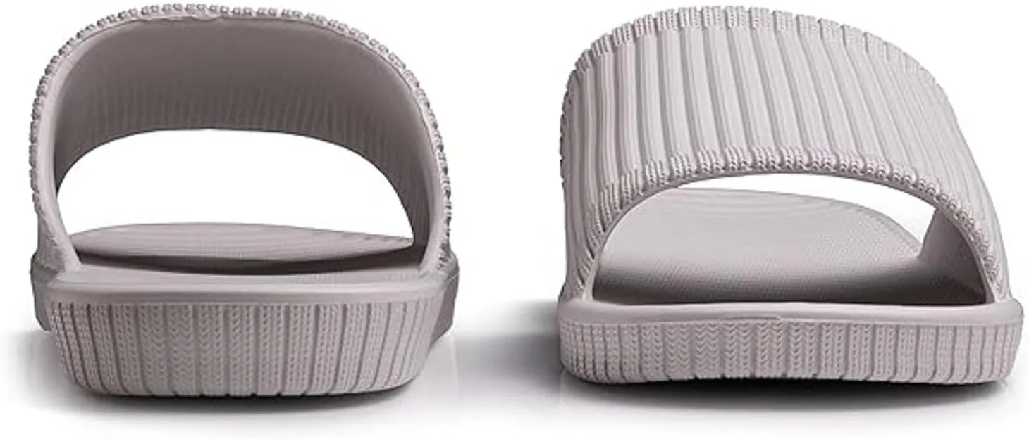 Men and Women Same Couples Quick Drying Thick Soled Soft Soled Solid Color Home Summer Women Booties Slippers