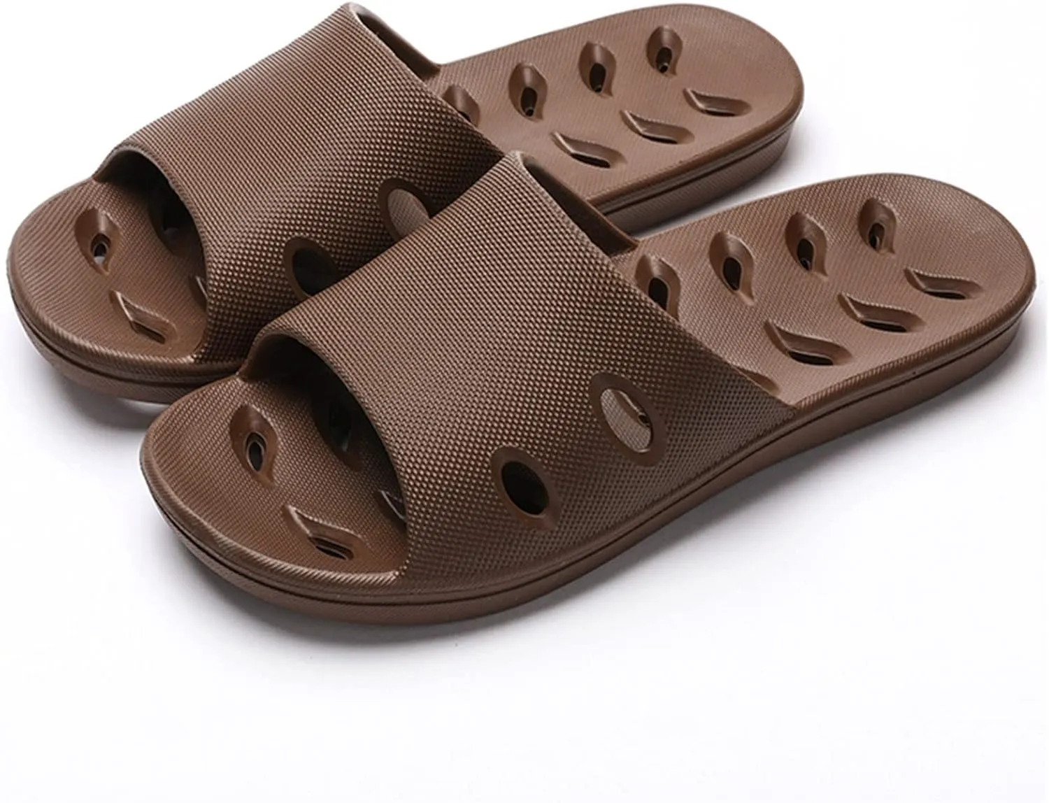 Men Slides Bathroom Slippers Men Non Slip Quick Drying Shower Slides Non Slip House Slippers Indoor Outdoor Mens Outdoor Indoor Slipper for Gym Soft Sole Sandals