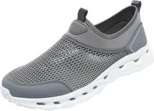 Mens Athletic Shoes Men's Fashion Sneakers Tennis Shoe for Men Slip on Shoe for Men Sport Mesh Sneaker