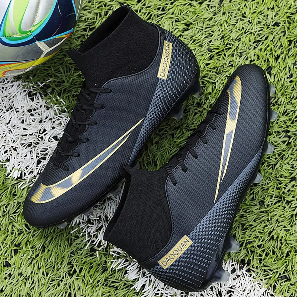 Men's Lightweight Soccer Cleats for Football Training: Non-Slip Professional Futsal Shoes - Futsal Shoes for Youth